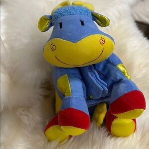 Large Jellycat baby Jellykitten Plush Cow Toy book Jelly cat educational sensory